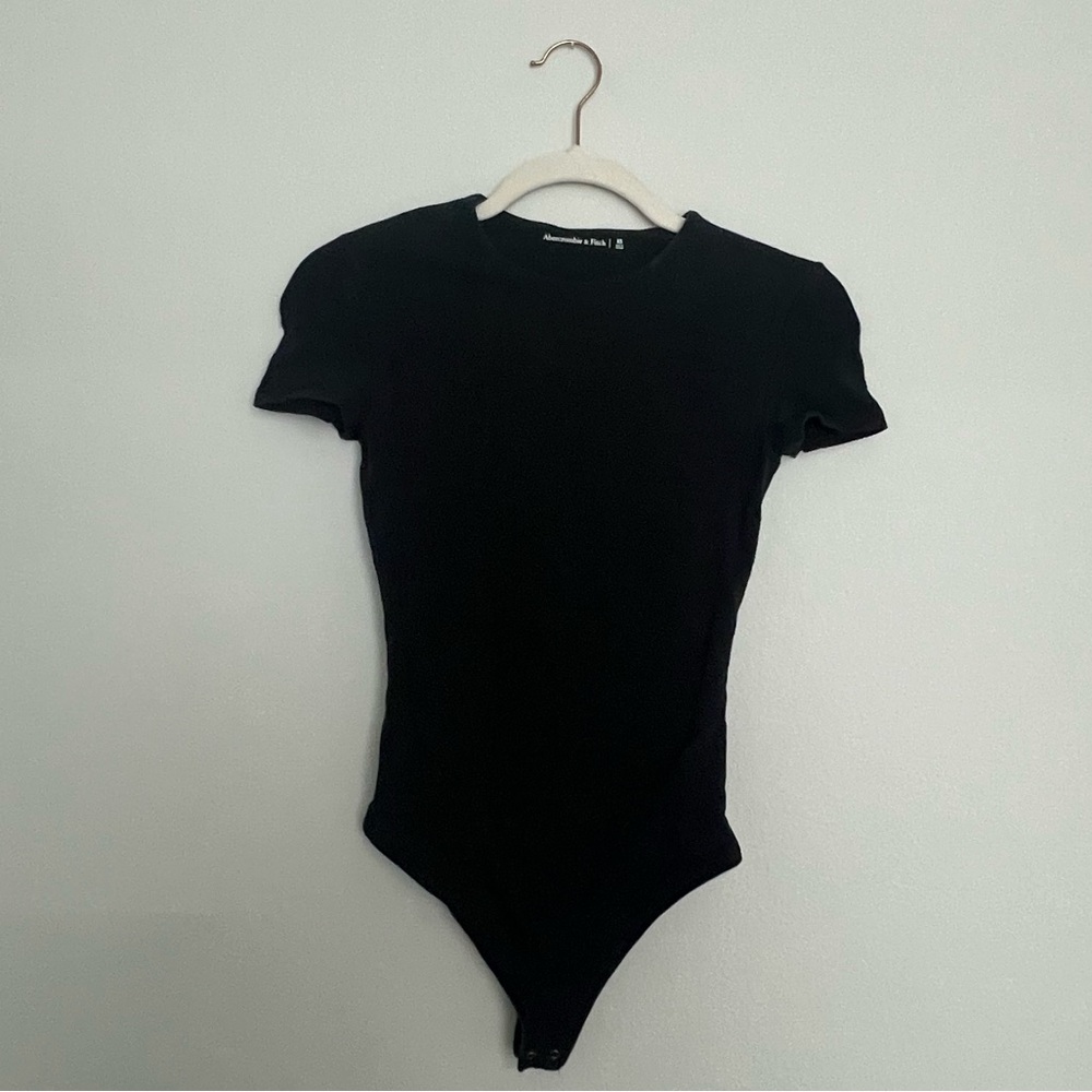 Abercrombie & Fitch Black Bodysuit Classic One Piece